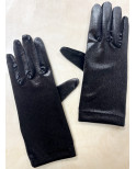 Gants Velours chics lurex Caprices
