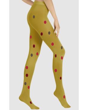 Collant Kiwi à Pois Sakura Voila