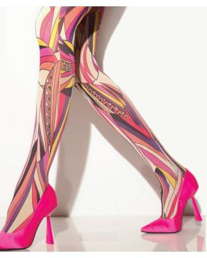Collant imprimé Toscan tendance psychédélique