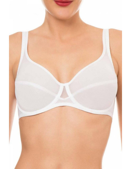 Soutien gorge armatures Apesanteur Antigel 6014 blanc