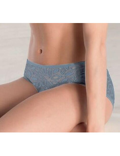 Slip Epure de Lise Charmel Mosaique Florale bleu 2