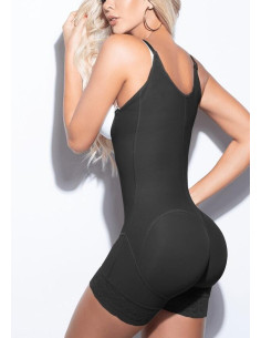 Combinaison short Amincissante ultra Forte invisible DOS 70169IS