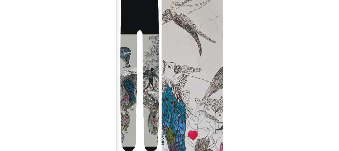 Collant-Marieantoilette-Imprimé-Neven