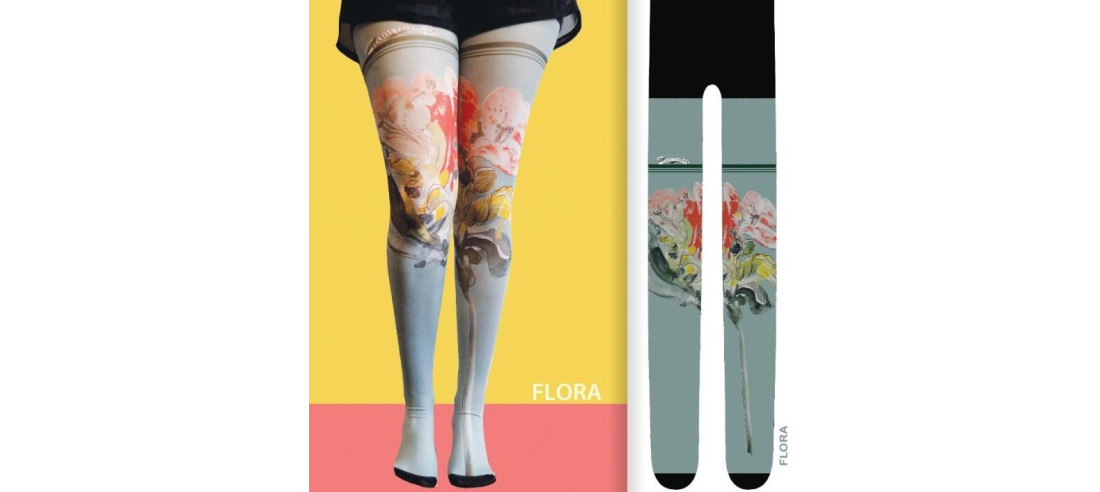 Collant-marieantoilette-imprimé-Flora