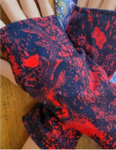 Mitaines Imprimées  Reversible Marieantoilette Danielle 2