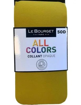 Collant All Colors Le Bourget 50 den moutarde