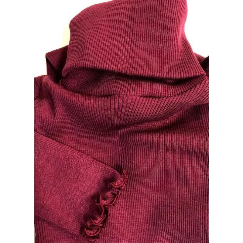 Caraco en laine et soie Moretta 5336 ivoire