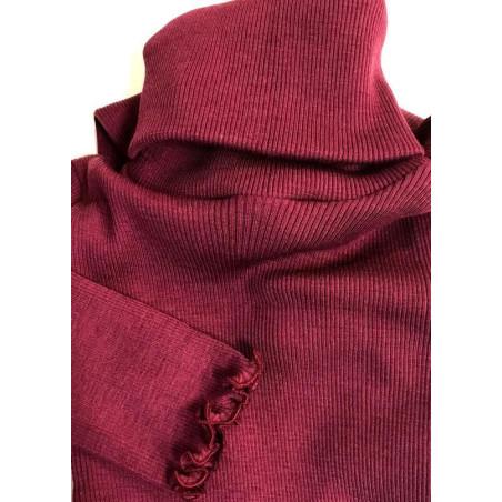 Caraco en laine et soie Moretta 5336 ivoire