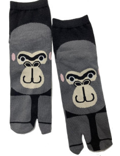 Chausettes Japonaises LEs Petits Caprices  GORILLE