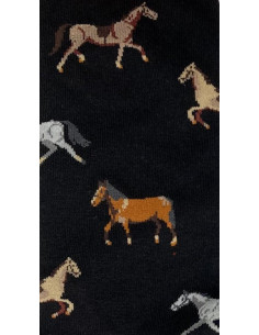 Chaussettes Coton Fan de chevaux 2