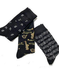 Trio de chaussettes Musicales Les Petits caprices