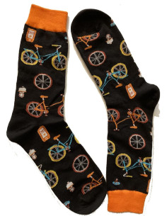 Chaussettes Fantaisie Application Vélos