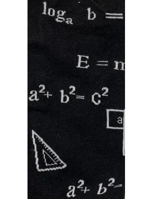 grandes Formules Mathématiques Physiques chaussettes anti séches