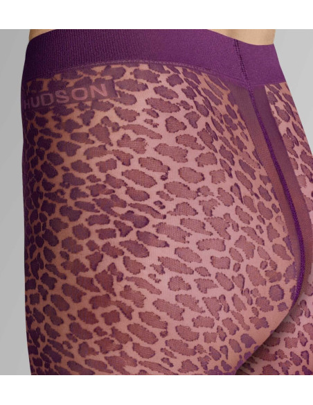 Collant Leopard Sauvage Hudson détail élastique