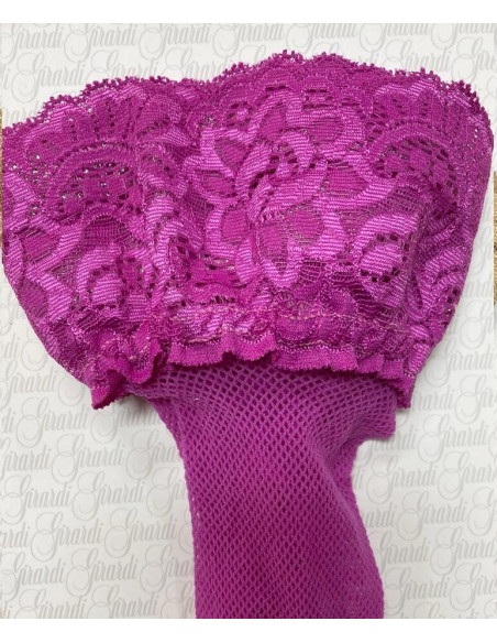 Bas up Résille Girardi elite fushia