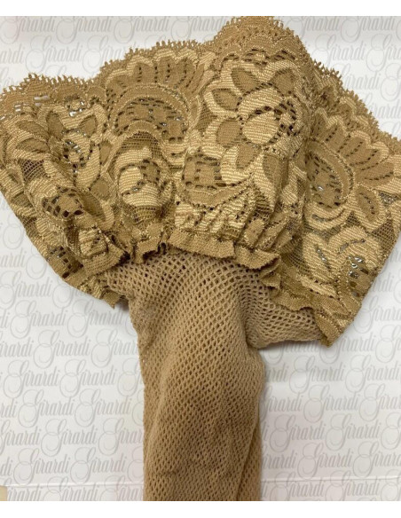 Bas up Résille Girardi elite peau