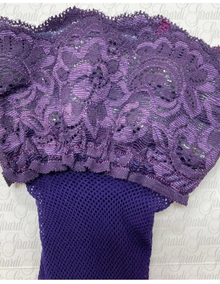 Bas up Résille Girardi elite  viola