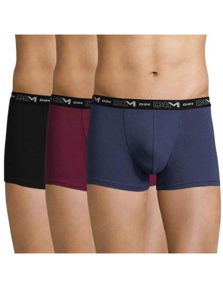 Boxer Dim Coton Pack 3 EcoSmart Noir