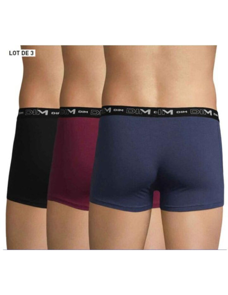 Boxer Dim Coton Pack 3 EcoSmart dos
