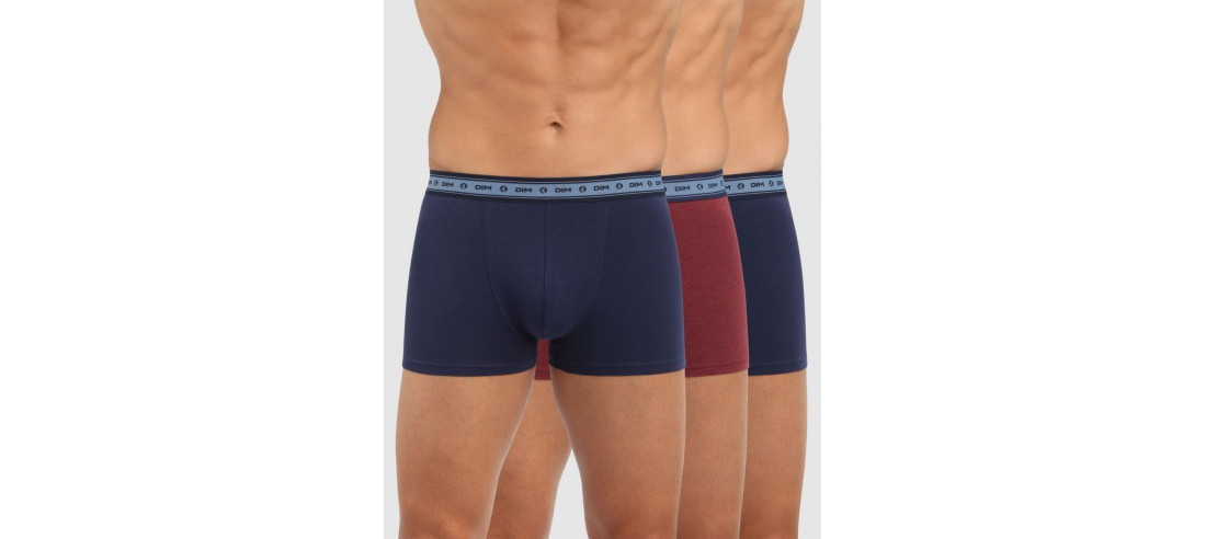 Boxer Dim Green Bio PAck  3 boxer en coton bio de Dim