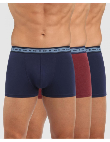 Boxer Dim Green Bio PAck  3 boxer en coton bio de Dim