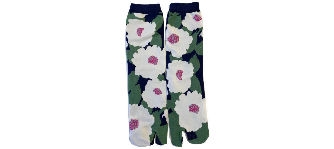 Chaussettes Tabis Hibiscus en fleurs