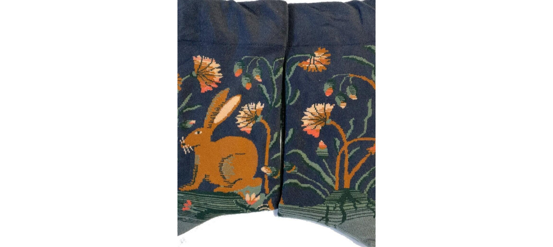 Chaussettes Lapins et son terrier Les Petits Caprices