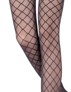 collant opaque Emilio cavallini losanges 2