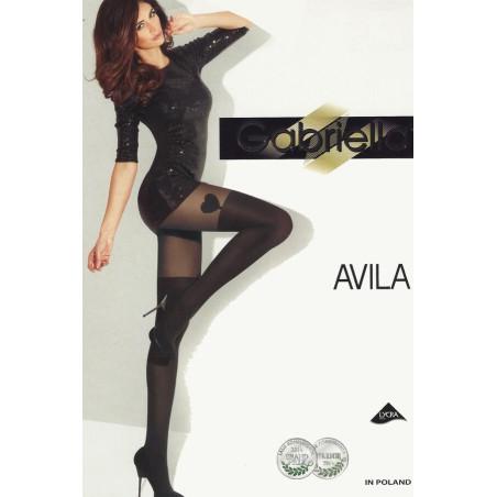 Collant Gabriella cuissarde Coeur Avila