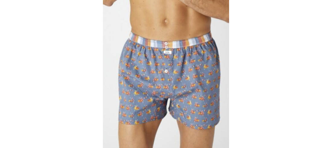 Coffret Caleçon pur coton Achile Vespa