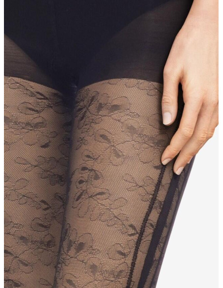 Collant Chantal Thomass Dentelle Lines détail dentelle