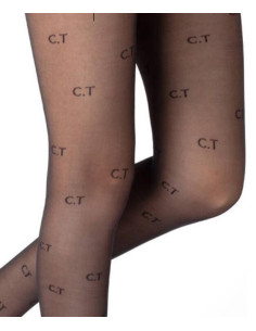 Collant Chantal Thomass branding Plumetis 2