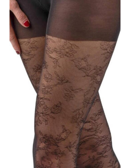 Collant Chantal thomass Dentelle Couture détail avant