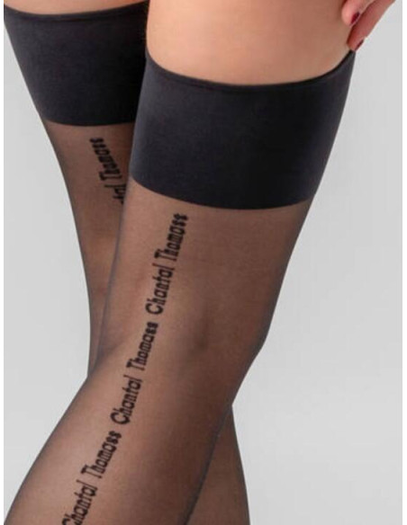 Bas Up Chantal Thomass Tattoo Logo détail jarrettiére