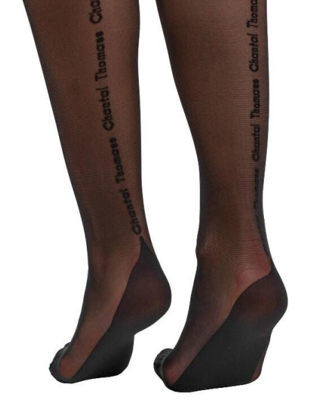 Bas Up Chantal Thomass Tattoo Logo dos talon