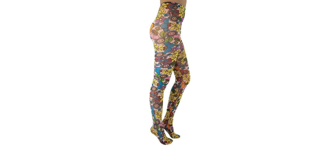 Collant-pamela-mann-flower-power-profil