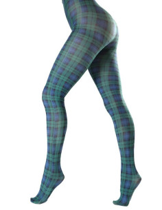 Collant-pamela-mann-imprimé-tartan-rouge 2