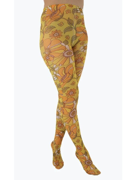 collant  pamela mann imprimé Throwback Floral grande taille