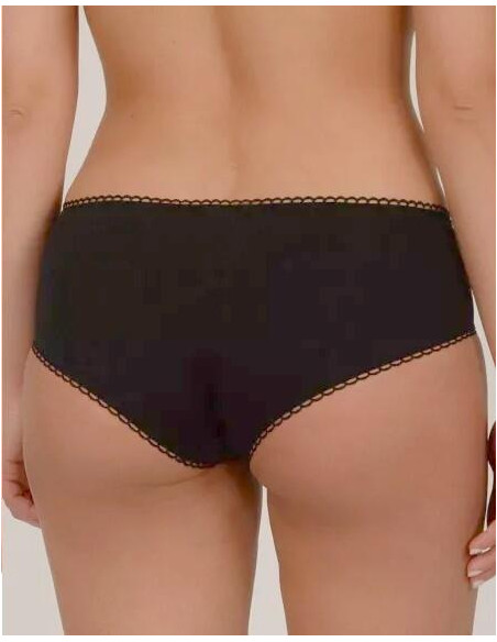 Shorty Empreinte Kate dentelle NOIR 2187 DOS