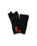 Mitaines Mohair tréfles strass  Noires Ariane Lespire