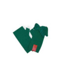 Mitaines vert Noeud Papillons laine bouillie Ariane Lespire