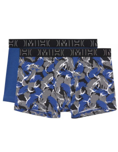Boxer Hom Bi Pack Brian Coton duo bleu