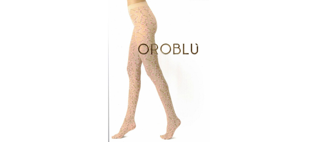 Collant Oroblu Flower peau