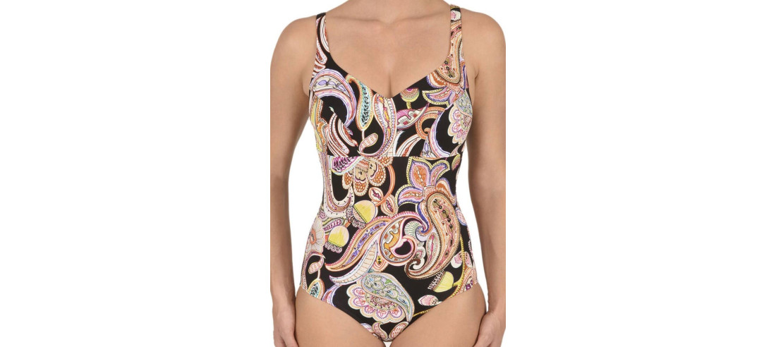 Maillot Empreinte petit prix classique Sunset Noir