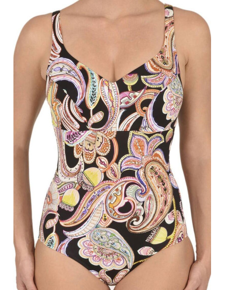 Maillot Empreinte petit prix classique Sunset Noir