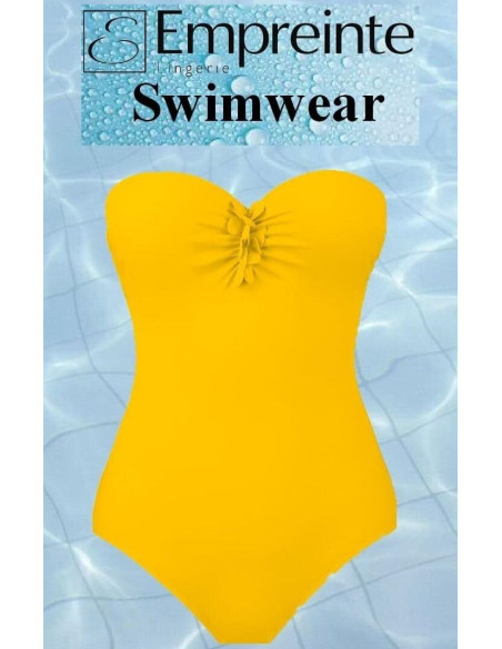 Maillot-bustier-balconnet-empreinte-2012-dream-jaune