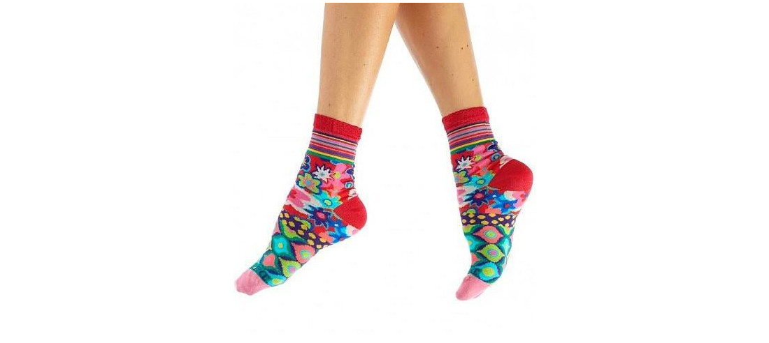 chaussette-dub-et-drino-coton-drin614-aveolat-effet-patchwork-pois-fleur-profil