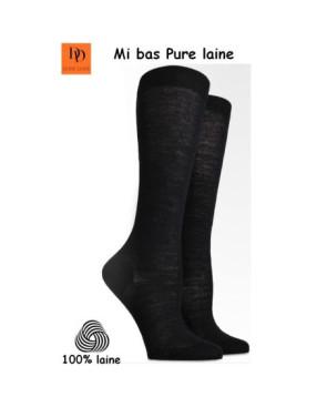 Mi bas pure laine Doré-Doré
