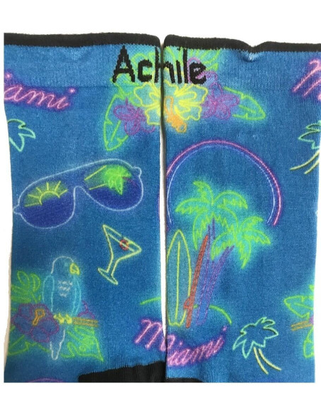chaussettes-coton-microfibre-club-et-cocktails-Achile-imprimé-détail