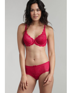 Culotte-playtex-elegance-dentelle-rubis-P04RA-détail-avant 2